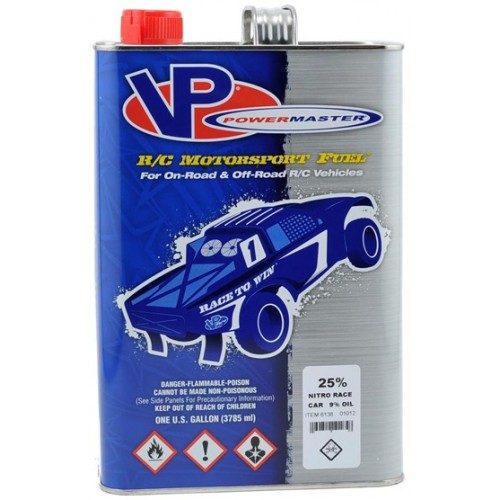 PowerMaster Nitro Race 25% Car Fuel (9% Castor/Syn...