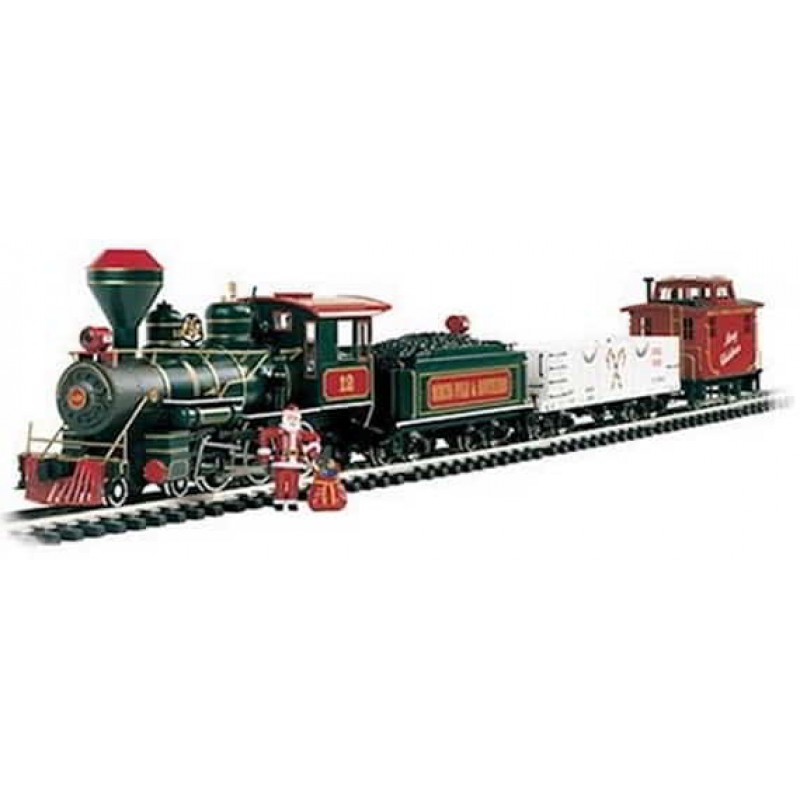 Bachmann G 4-6-0 Freight Set Night Before Christma...