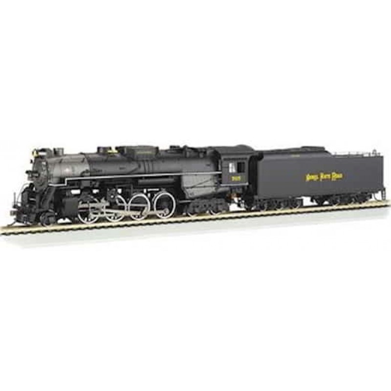 Bachmann HO 2-8-4 w/DCC & Sound Value, NKP/Rai...