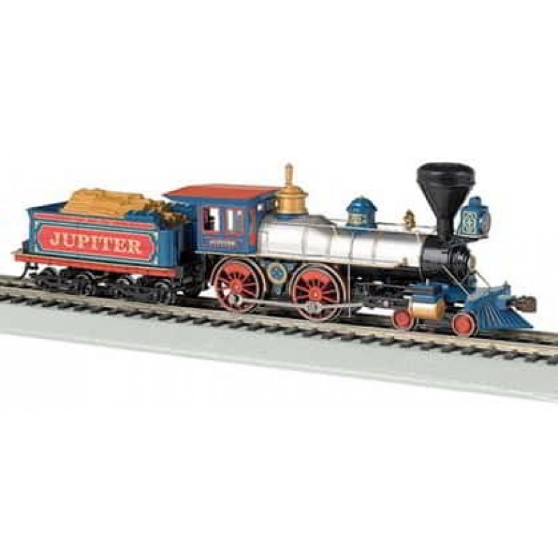 Bachmann HO 4-4-0 w/DCC & Sound Value, CP/Jupi...