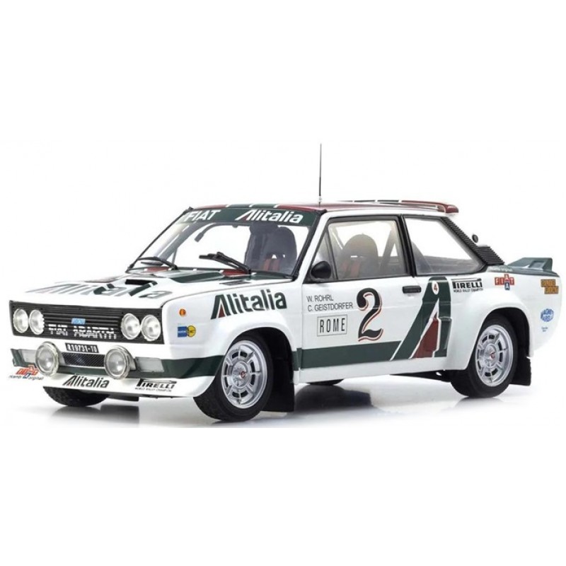 Kyosho 1/18 Fiat 131 Abarth 1978 Monte Carlo Dieca...