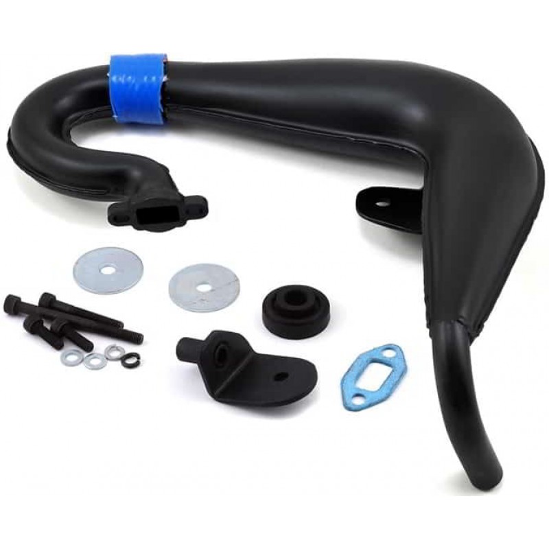 Losi Tuned Exhaust Pipe, 23-30cc Gas Engines: DBXL...