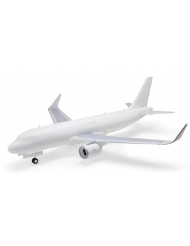 E-flite Airbus A320neo Twin 64mm EDF BNF Basic Electric Jet Airplane (1521mm) (Base White) w/AS3X+ &amp; SAFE Select