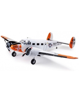E-flite Beechcraft D18/RC-45J Expeditor 1.5m BNF Basic Electric Airplane w/AS3X+ &amp; SAFE Select