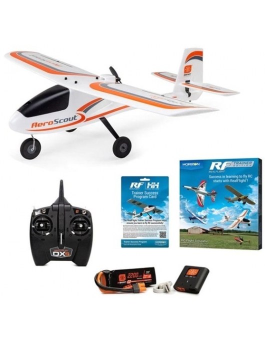 HobbyZone AeroScout S 2 1.1m RTF Trainer Electric Airplane