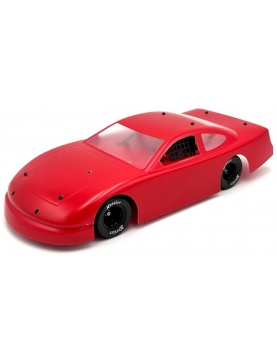 1RC Racing Asphalt Late Model 1/18 Brushless RTR 2WD Oval Racer (Red) w/2.4GHz Radio, Battery &amp; USB Charger