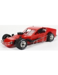 1RC Racing Asphalt Modified 2.0 1/18 Brushless RTR 2WD Oval Racer (Red) w/2.4GHz Radio, Battery & Charger