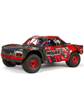 Arrma Mojave 6S BLX Brushless RTR 1/7 4WD RTR Desert Racer (Red/Black) (V2) w/SLT3 2.4GHz Radio