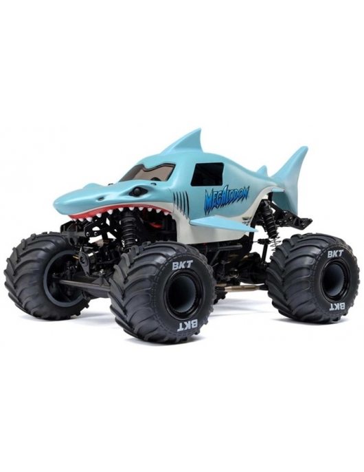 Losi 1/18 Mini LMT 4X4 Megalodon Brushed RTR Monster Truck Losi 1/18 Mini LMT 4X4 Megalodon Brushed RTR Monster Truck