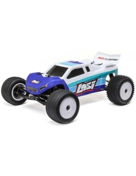 Losi Mini-T 2.0 V2 1/18 RTR 2WD Brushless Stadium Truck (Blue) w/2.4GHz Radio, Battery &amp; Charger