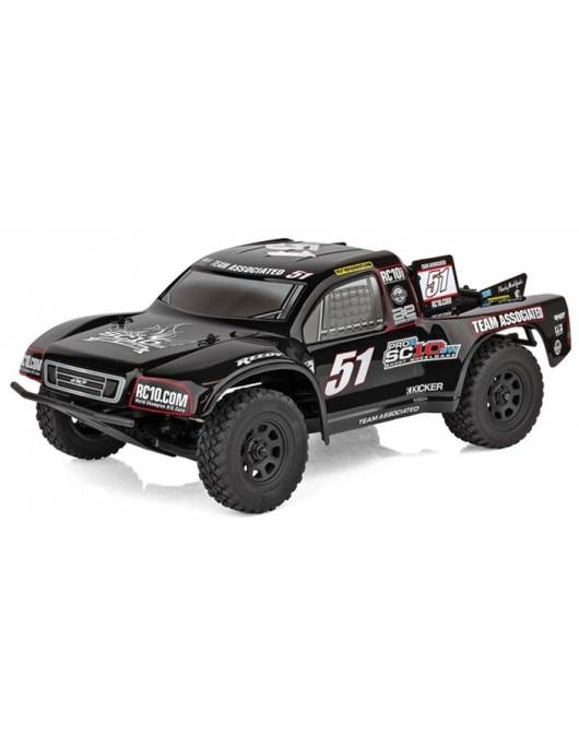 Team Associated Pro2 SC10SW 1/10 2WD Brushless RTR Black Truck Team Associated Pro2 SC10SW 1/10 2WD Brushless RTR Black Truck
