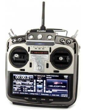 Futaba 18MZ 2.4GHz FASST 18 Channel Radio System (Heli) w/2x R7008SB Receiver