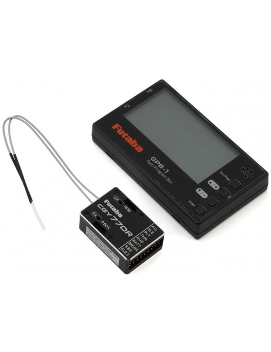 Futaba CGY770R Helicopter Flight Control Gyro with Programming Box Futaba CGY770R Helicopter Flight Control Gyro with Programming Box