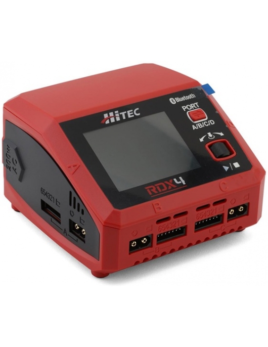 Hitec RDX4 Quad Smart LiPo Battery Balance Charger 6S 10A Hitec RDX4 Quad Smart LiPo Battery Balance Charger 6S 10A