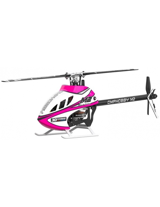 OMPHobby M2 V3 Sport BNF Performance Electric Helicopter Pink OMPHobby M2 V3 Sport BNF Performance Electric Helicopter Pink