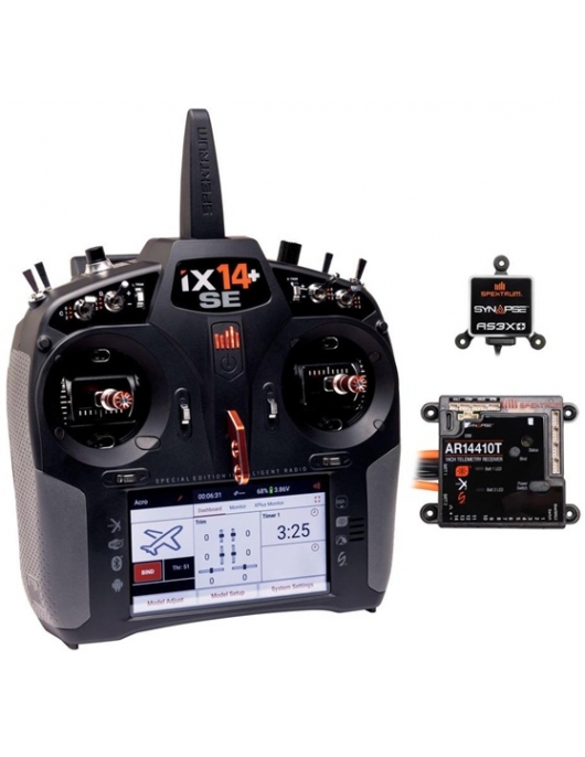 Spektrum RC iX14+ Special Edition Transmitter w/PowerSafe Receiver Spektrum RC iX14+ Special Edition Transmitter w/PowerSafe Receiver