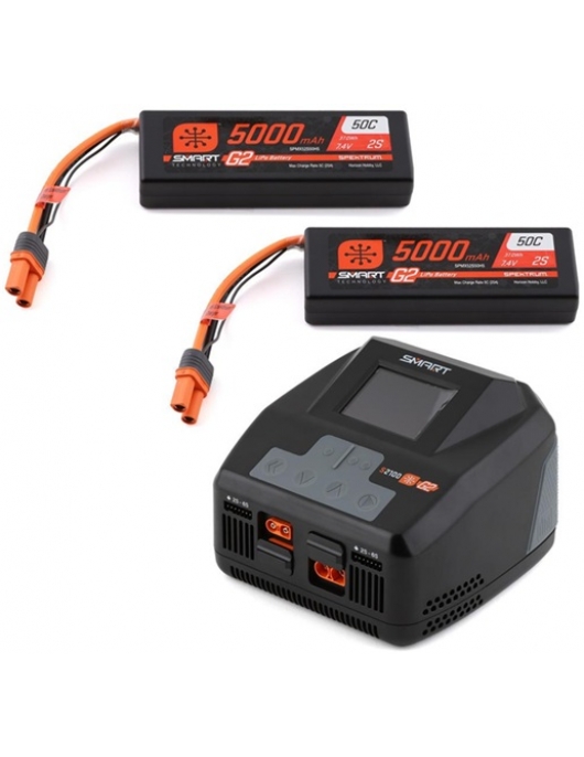 Spektrum RC Smart PowerStage 4S Surface Bundle 5000mAh IC5 Spektrum RC Smart PowerStage 4S Surface Bundle 5000mAh IC5