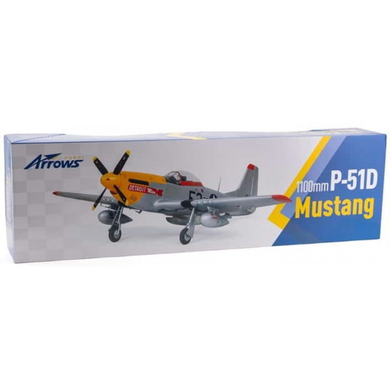 Arrows Hobby P-51D Mustang PNP Electric Airplane (...