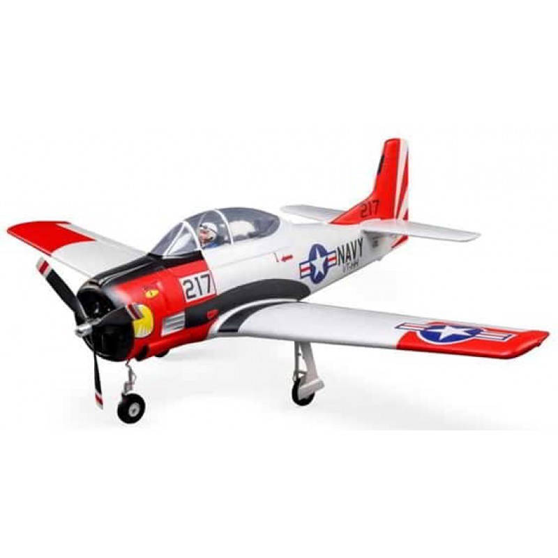 E-flite T-28 Trojan 1.2m Bind-N-Fly Basic Electric...