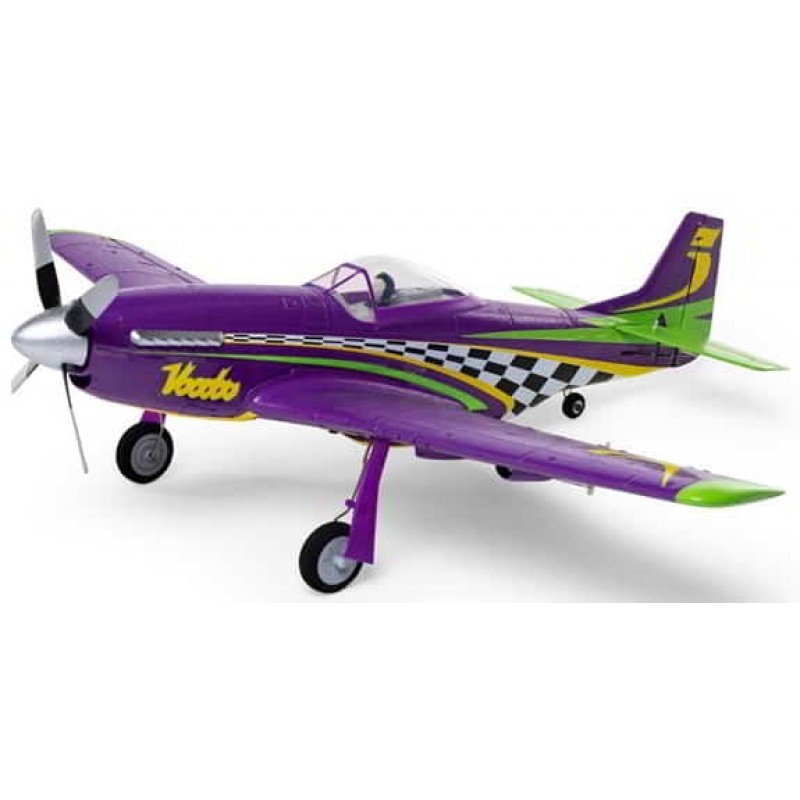 E-flite UMX P-51D Voodoo BNF Basic Electric Airpla...