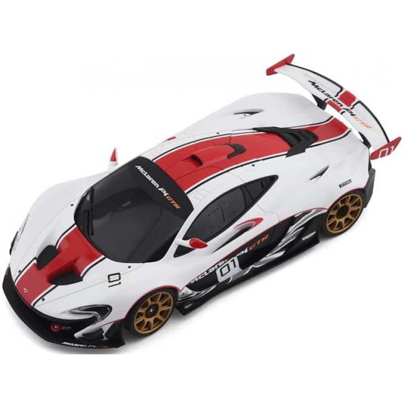 Kyosho Mini Z RWD McLaren P1 GTR RC Car - White/Re...