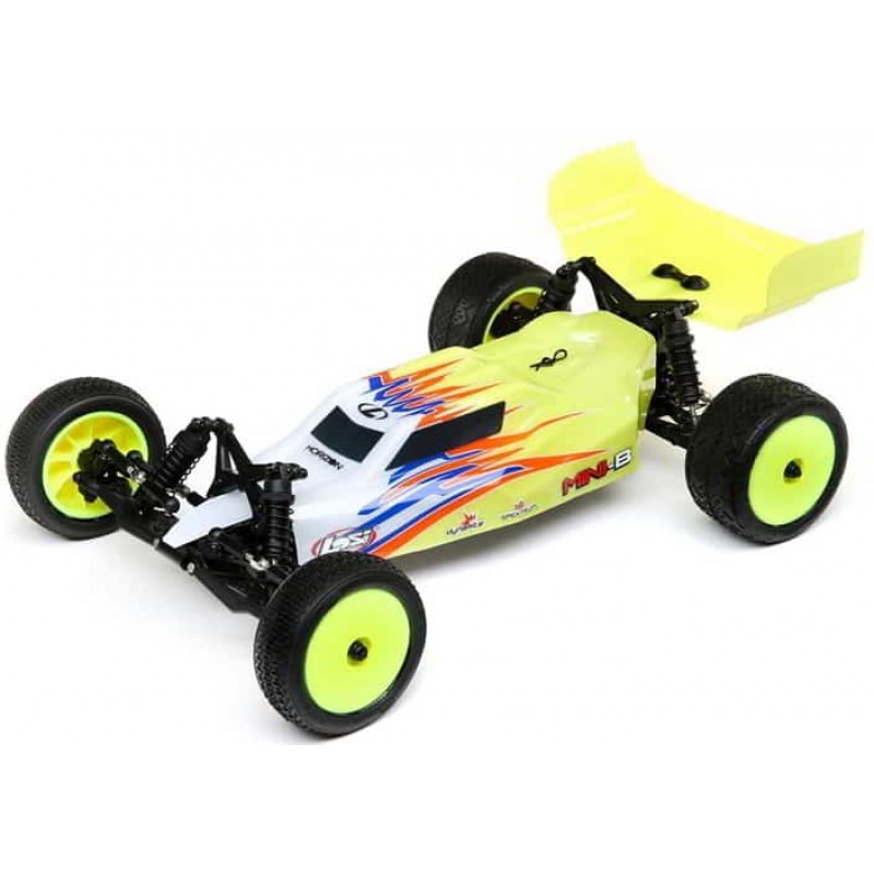 Losi Mini-B 1/16 Brushed RTR 2WD Buggy (Yellow / W...
