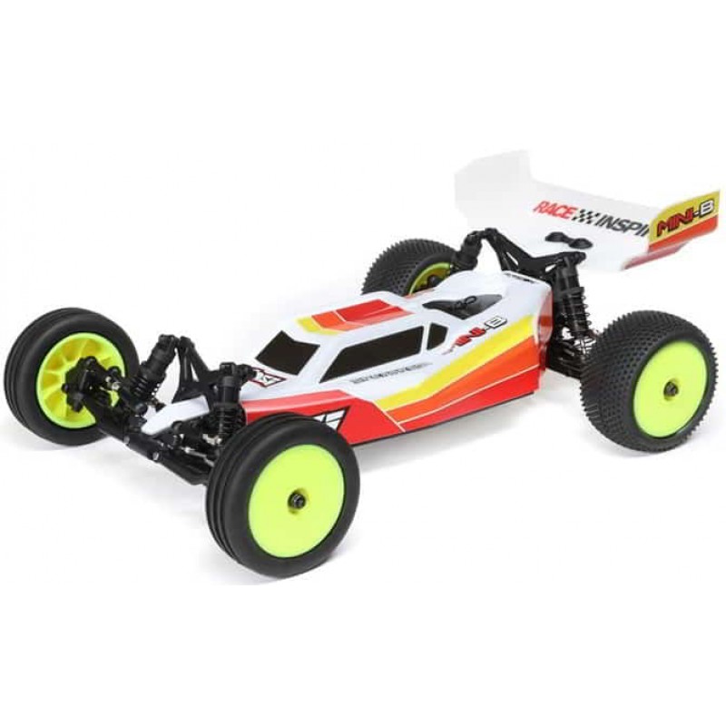 Losi Mini-B 1/16 RTR Brushless 2WD Buggy (Red) w/2...