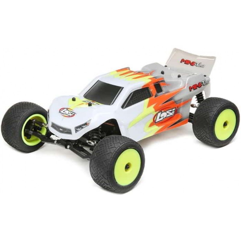 Losi Mini-T 2.0 RTR 1/18 Scale 2WD Truck (Gray/Whi...