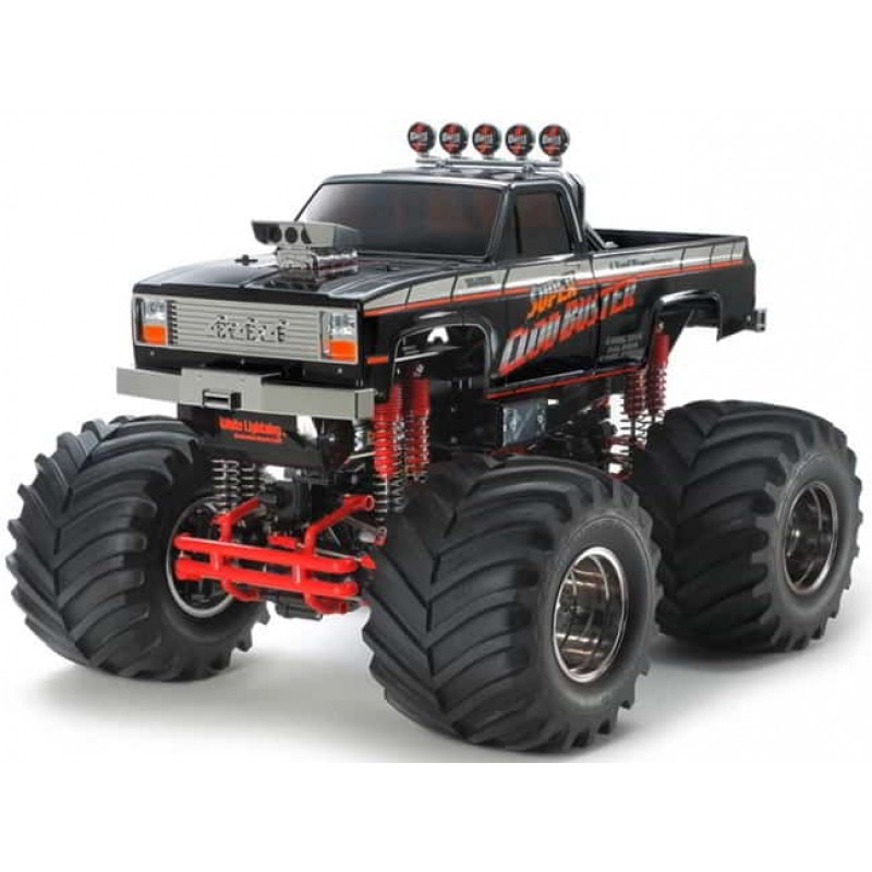 Tamiya 1/10 RC Super Clod Buster Black Limited Edi...