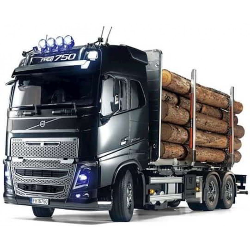 Tamiya 1/14 Volvo FH16 Globetrotter 750 6x4 Timber...