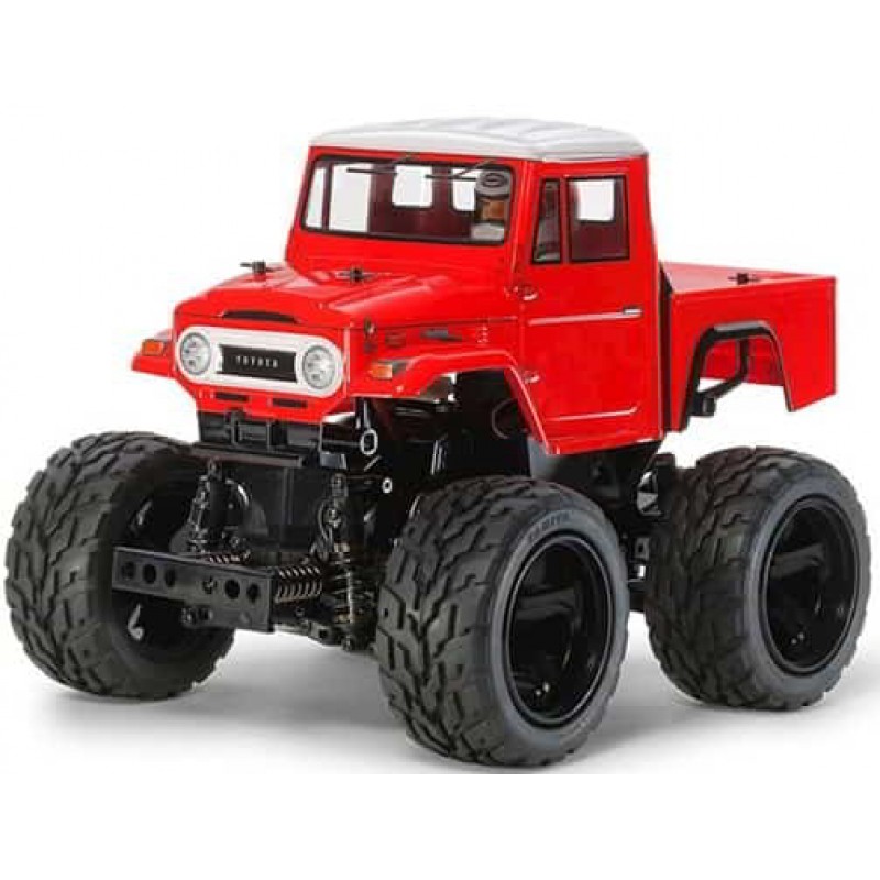 Tamiya Toyota Land Cruiser 40 Pickup Red Painted (...