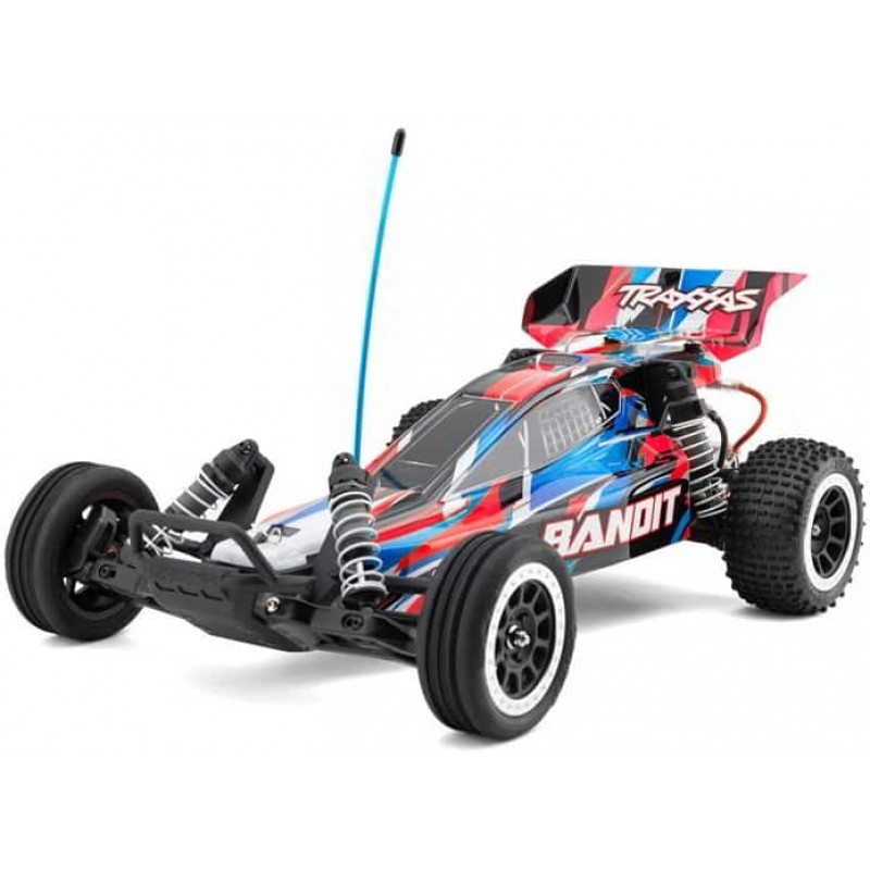 Traxxas Bandit HD 1/10 RTR 2WD Electric Buggy (Red...