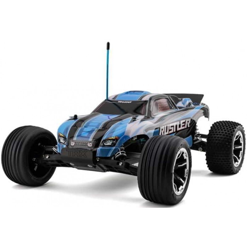 Traxxas Rustler 1/10 RTR Stadium Truck (Blue) w/XL...