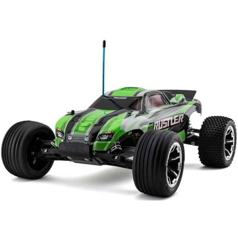 Traxxas Rustler 1/10 RTR Stadium Truck (Green) w/X...