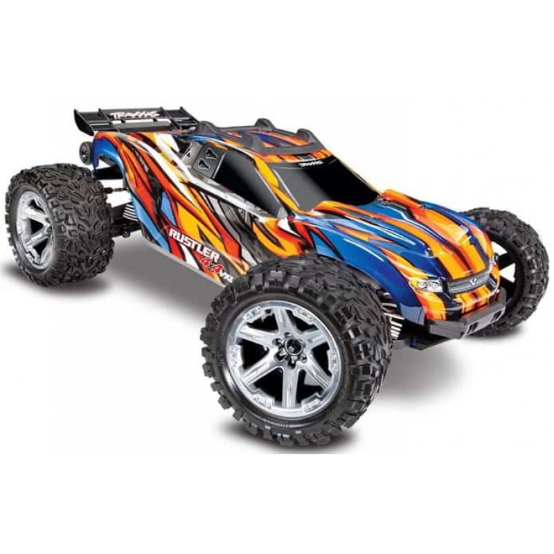 Traxxas Rustler 4X4 VXL 1/10 Scale Stadium Truck w...