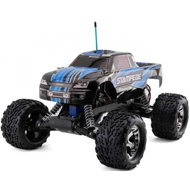 Traxxas Stampede 1/10 RTR Monster Truck (Blue) w/X...