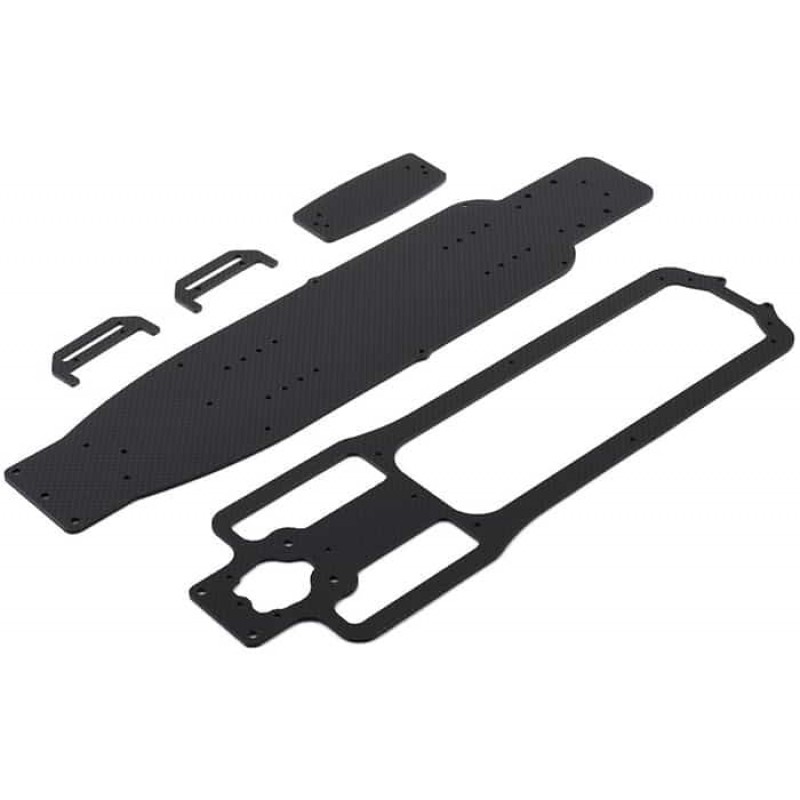 Xtreme Racing Carbon Fiber Drag Chassis for Traxxa...