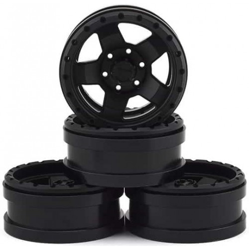 Pit Bull Tires 1.9 Raceline Combat Alum Wheels Blk...