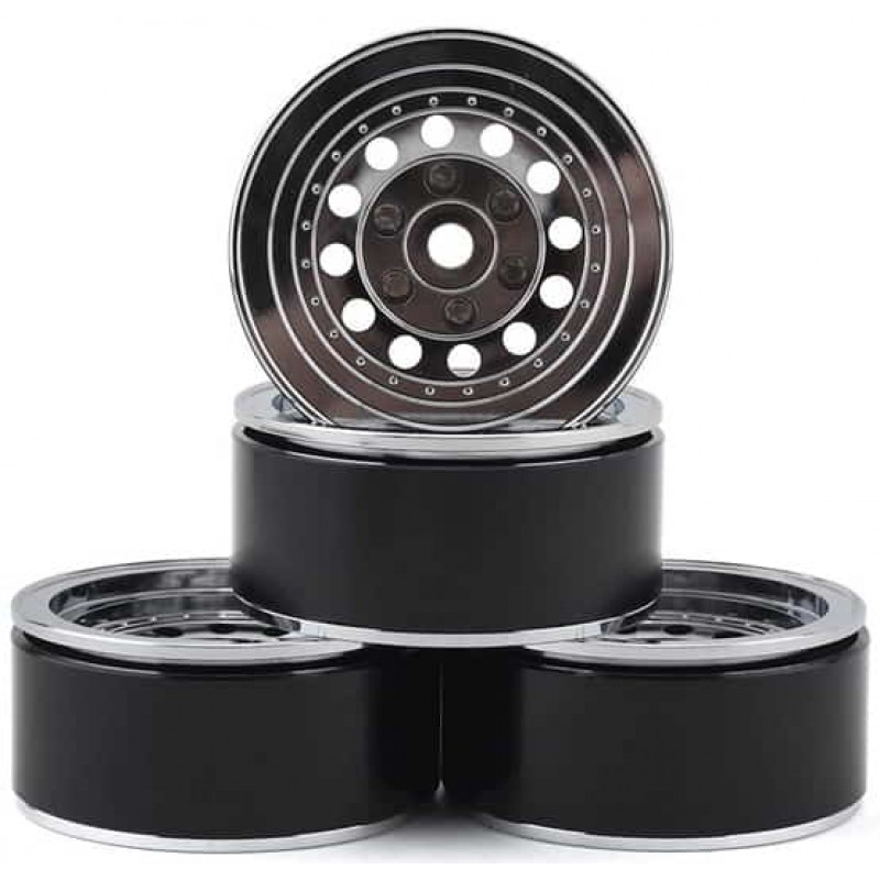 RC4WD ION Style 71 1.9" Beadlock Wheels (Silv...